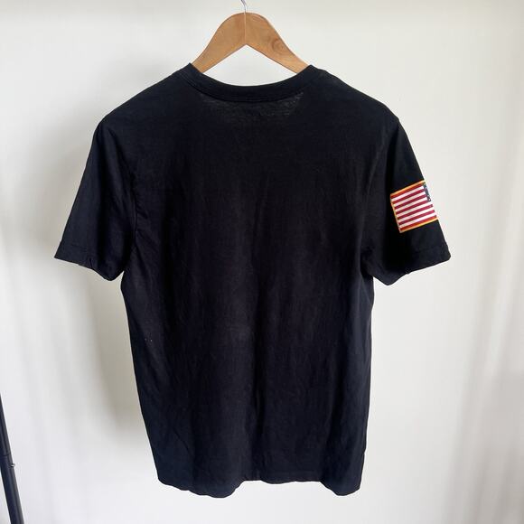 Nike Tennessee Volunteers Military Veterans Black T- Shirt Men's Size Small VOLS - Picture 4 of 6